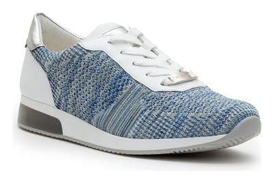 ara Leigh in Aqua Multi - side view