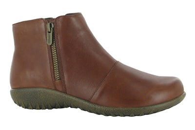 Naot Wanaka in Soft Chestnut Leather - side view