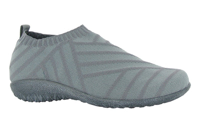Naot Okahu in Slate Gray Knit - side view