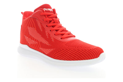 Propet Travelbound Hi in Red - side view