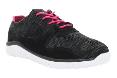 Propet Sarah in Black Pink - side view
