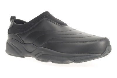 Propet Stability Slip in Black - side view