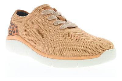 Propet Sachi in Apricot - side view