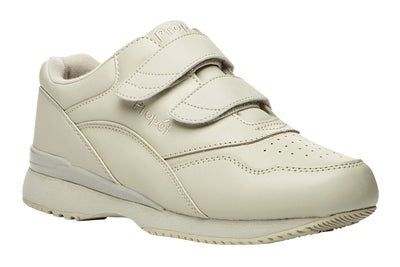 Propet Tour Walker Strap in Sport White - side view