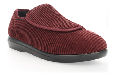 Propet Cush N Foot in Burgundy Cord - side view