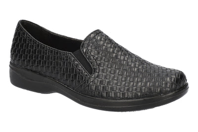 Easy Street Eternity in Black Woven Gore - side view