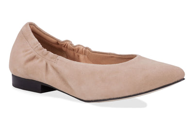 Taupe Kid Suede