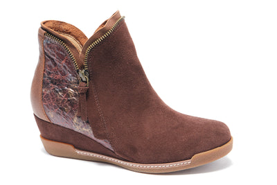 Dark Brown Suede