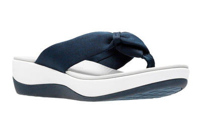 Clarks Arla Glison in Blue - side view