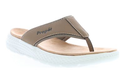Propet Travelactiv FT in Tan - side view