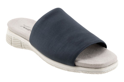 Trotters Toni in Navy - side view