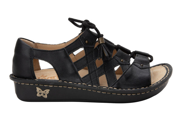 Alegria Women's Valerie Shoes - Black Burnish in Size 37