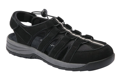 Drew Shoes Element in Black - side view