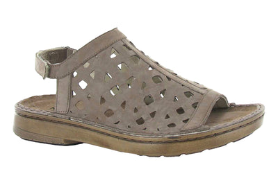 Naot Amadora in Stone Nubuck - side view