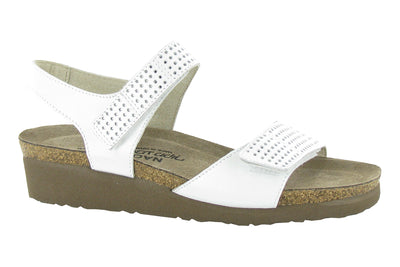 Naot Vivian in White Pearl - side view