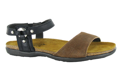 Naot Sabrina in Ant Brown Black - side view