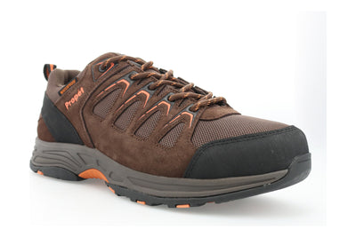 Propet Cooper in Brown Orange - side view