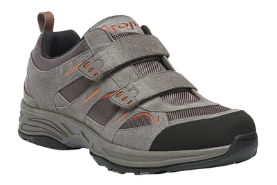 Propet Connelly Strap in Gunsmoke-Orange - side view