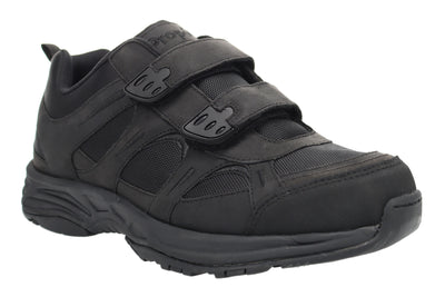 Propet Connelly Strap in All Black - side view