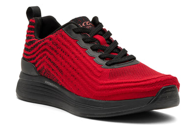 ara Charles in Red - side view