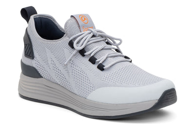 ara Corbin in Light Grey - side view