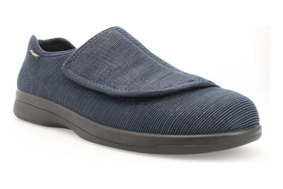 Propet Cush N Foot in Navy Corduroy - side view