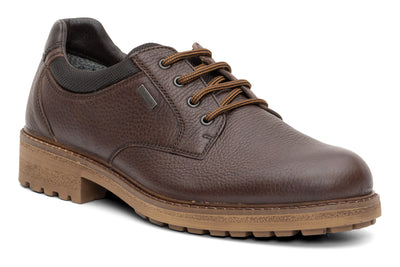 ara Farren in Brown - side view