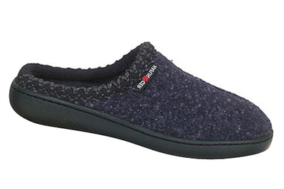 Haflinger AT Classic in Navy Speckle - side view