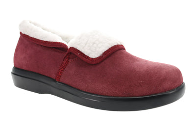 Propet Colbie in Wine Red - side view