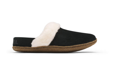Sorel Nakiska Slide II in Black - side view