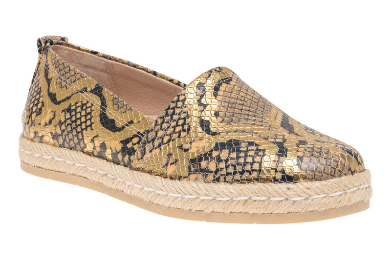 Blake Metallic Snake Print Metatarsalgia