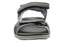 Contoured EVA footbed with deep heel cup for stability and cushioned heel crash pad 28520944304389