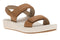 Clergerie knot-detail wedge sandals Nude