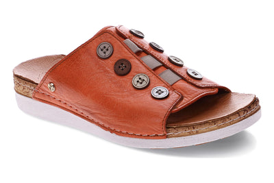 Revere Antalya in Mango - side view