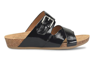 Comfortiva Gervaise in Black - side view