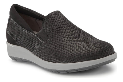 Black Matte Snake-Nubuck