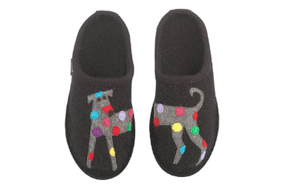 Haflinger Jack in Black - side view