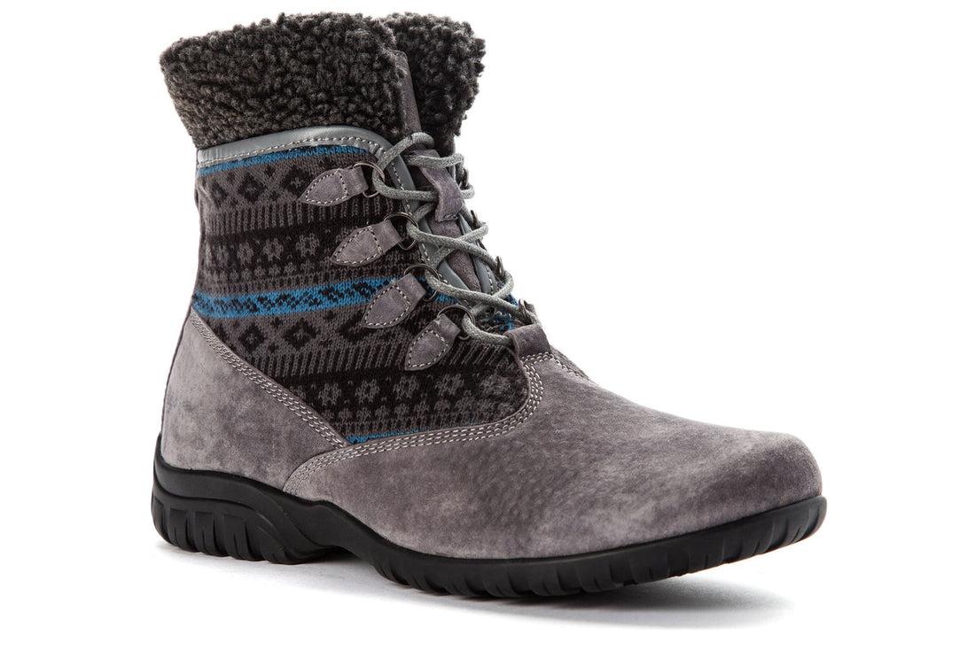 Propet Delaney Alpine Women's BRANDED BOOTS Grey Single Shoe