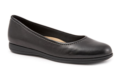 Trotters Darcey in Black - side view