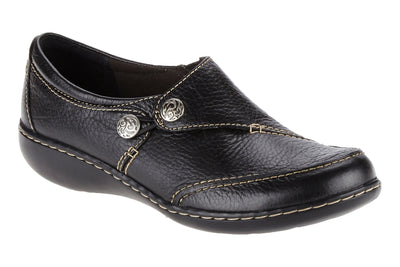 Clarks Ashland Lane in Black - side view