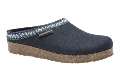 Haflinger Zig Zag in Blue - side view