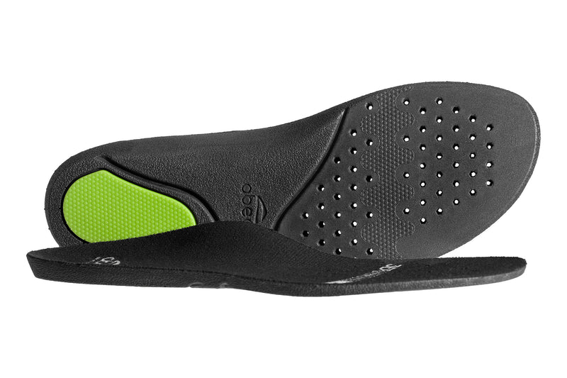 Lightweight PU core provides cushioning and flexibility