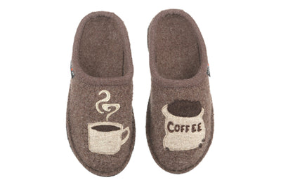 Haflinger Coffee in Earth - side view