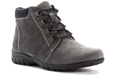 Propet Delaney in Grey - side view